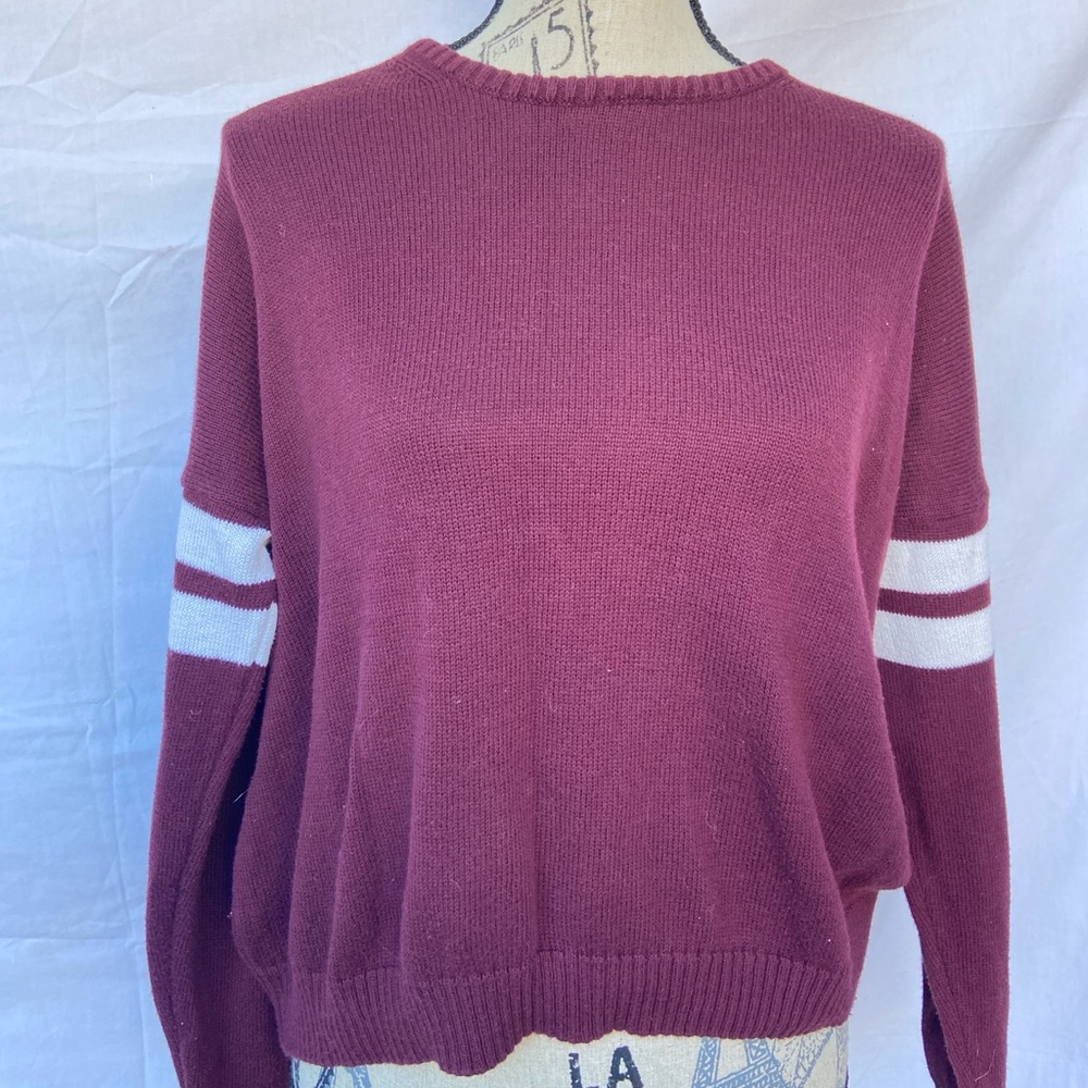 Brandy Melville Plum Knit Top